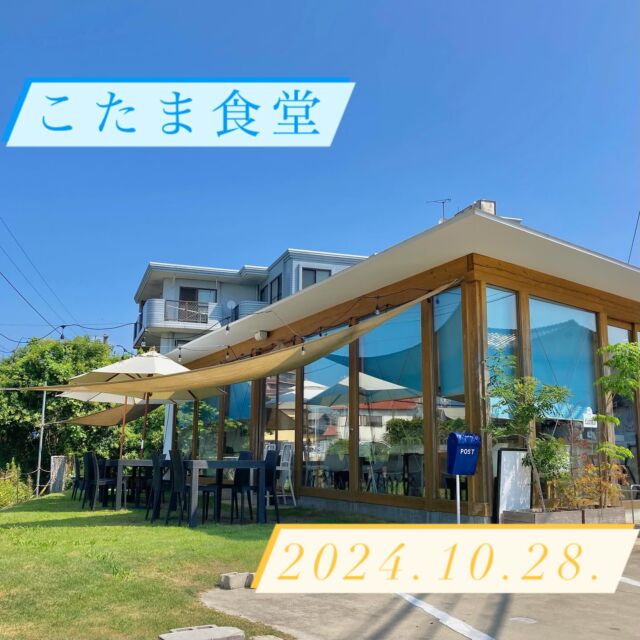 2024.10.28.
こんにちは、こたま食堂です♪
・
だんだんと秋🍂も深まり始め
過ごしやすい日になりました♪
温かいお食事でお待ちしております
・
日替わりランチ
A
ヒレカツ
・
B
ドライカレー
・
皆様のお越しをお待ちしてます😋
・
本日平日ですので全てのメニュー注文可
・
#こたま食堂#できたて#揚げたて#ご飯おかわり3杯までOK#宮前駅周辺#wakayama#わかやまランチ#テラス席ペット同伴可#ガラス張り#さんかくやね#電車が見られるお店